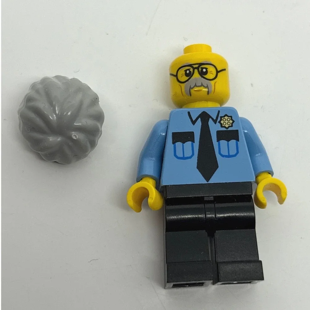 LEGO Pa Cop Minifigure The LEGO Movie 70809 Police Officer tlm020 Blue Black